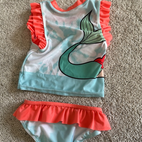 Disney Ariel swimsuit 2T - Picture 2 of 3